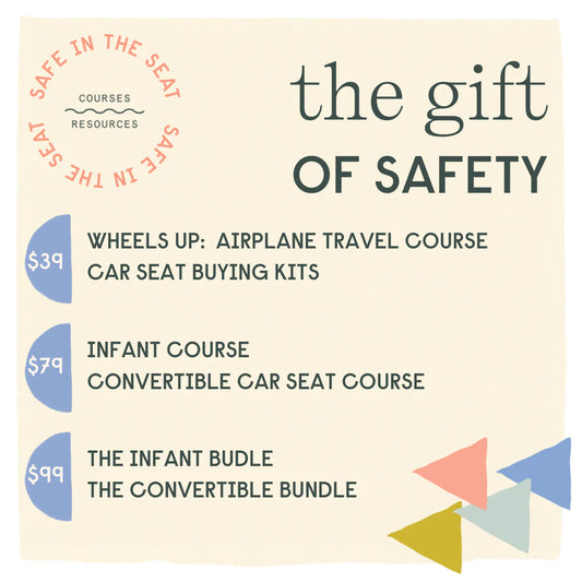 Safe in the Seat Gift Certificates
