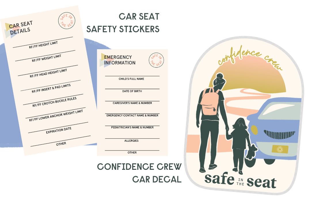 Safe in the Seat Merchandise - Confidence Crew Pack